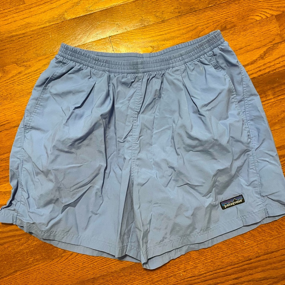 Blue Patagonia shorts